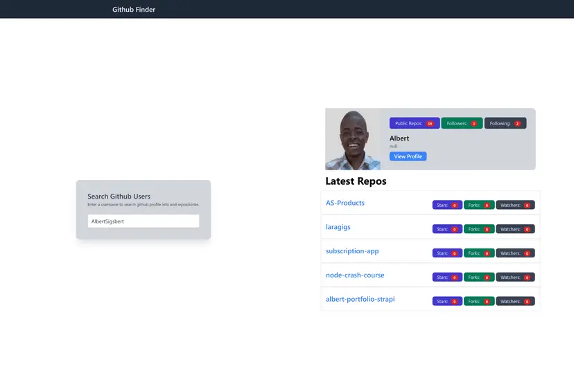 Github Finder
